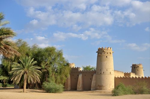 Senas Fortas, Jahili Fort, Al Ain, Abu Dabis, Uae