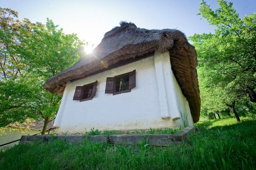 Senas Namas, Burgenlandas, Austria, Sodyba