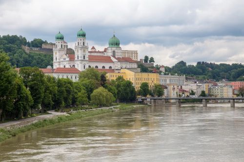 Senamiestis, Passau, Danube