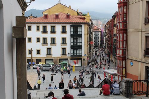 Senamiestis, Bilbao, Popietė, Žmonės, Kultūra