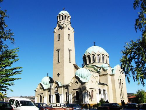 Senamiestis, Puikus Tyrnovo, Bulgarija, Miestas Bulgarijoje, Kraštovaizdis, Bažnyčia