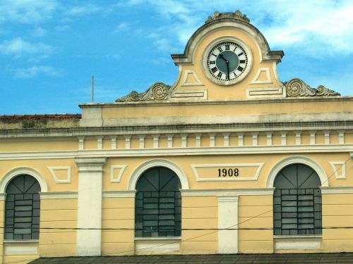 Senoji Geležinkelio Stotis, Stoties Laikrodis, São Carlos, Traukinių Stotis