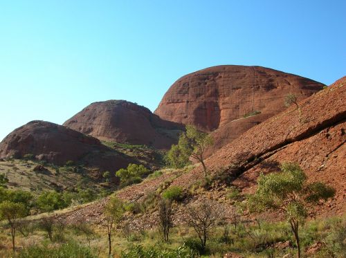 Olgas, Kalnas, Australia, Gamta, Uluru, Kraštovaizdis, Ekskursija