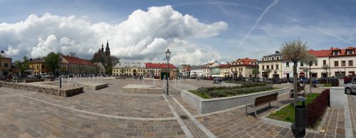 Olkusz, Panorama, Architektūra, Parduotuvė, Istorija, Turistai, Senamiestis, Lenkija