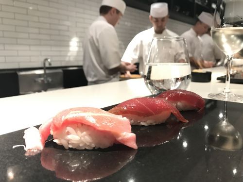 Omakase, Sushi, Nakazawa, Japanese, Lašiša, Sashimi