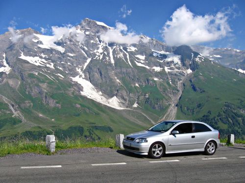 Opel,  Automobilis,  Astra,  Kelias,  Gatvė,  Alpių,  Kraštovaizdis,  Gabenimas,  Alpės