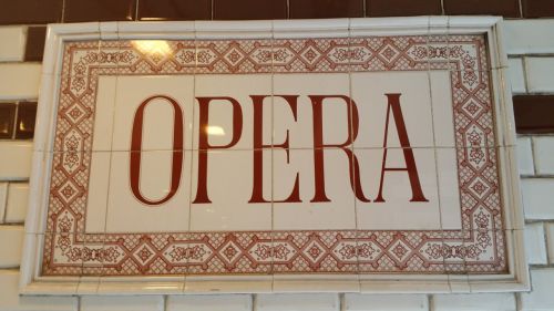 Opera, Valstybinė Opera, Operos Stotis, Metro