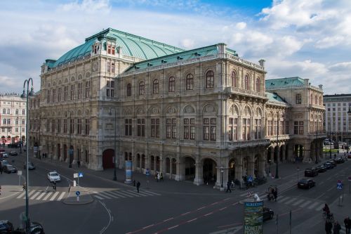 Opera, Vienna, Austria, Pastatas, Architektūra