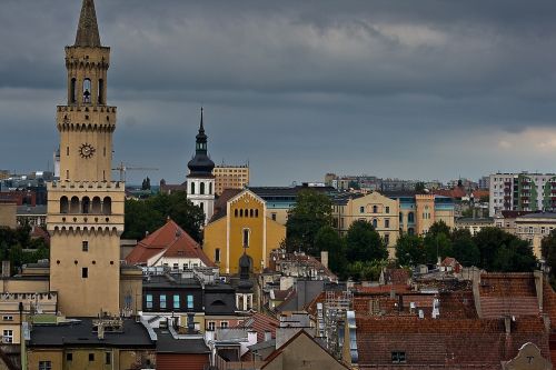 Opolė, Silesia, Panorama