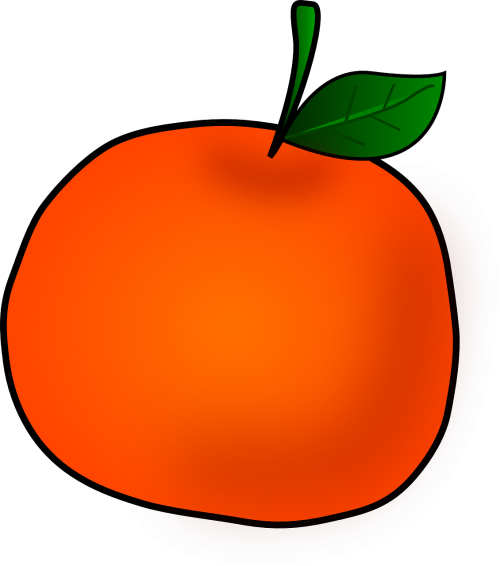 Oranžinė, Vaisiai, Citrusinis Vaisius, Mandarinas, Mandarinas, Maistas, Citrusiniai, Mityba, Lapai, Nemokama Vektorinė Grafika