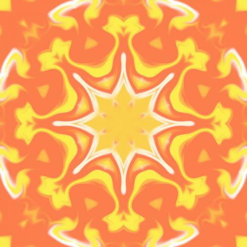 Kaleidoskopas,  Oranžinė,  Geltona,  Balta,  Karštas,  Ugnis,  Šiltas,  Saulė,  Oranžinis Ir Geltonas Kaleidoskopas