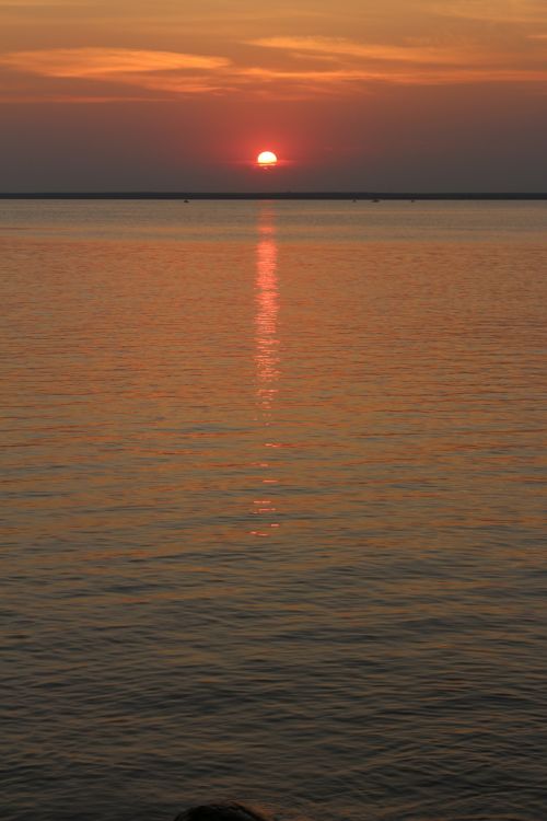 Oranžinė,  Saulėlydis,  Ežeras,  Oranžinis Saulėlydis Ežeras