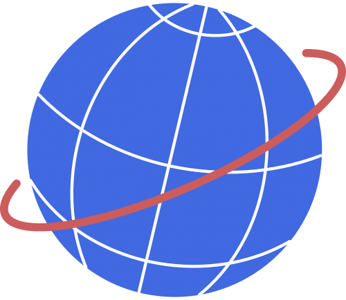Orbita, Pasaulis, Planeta, Mėlynas, Žemė, Palydovas, Gaublys, Nemokama Vektorinė Grafika
