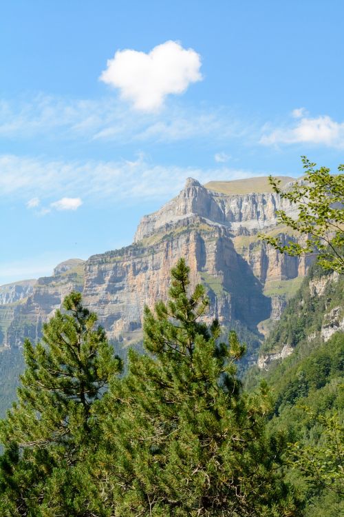 Ordesos Slėnis, Pirėnai, Huesca, Kraštovaizdis, Ordeso Slėnis, Pirenų Grandinė, Kalnas, Monte Perdido