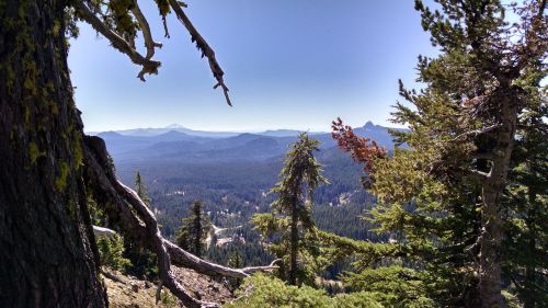 Oregonas, Nacionalinis Parkas, Mėlynas, Gamta, Dangus, Kraštovaizdis, Grazus Krastovaizdis