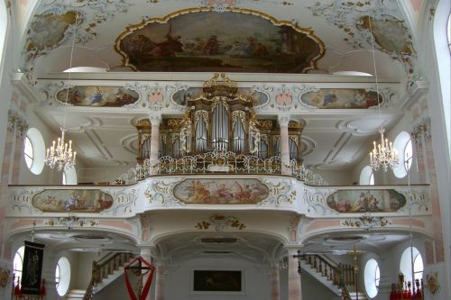 Organas, Galerija, Salio Parapijos Bažnyčia, Allgäu