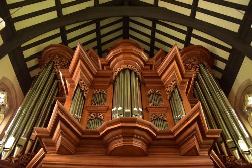 Organas, Gotikos Muzikos Instrumentas, Simetrija, Geometrija, Minimalizmas, Muzikos Instrumentai, Bažnyčios Muzikos Instrumentai