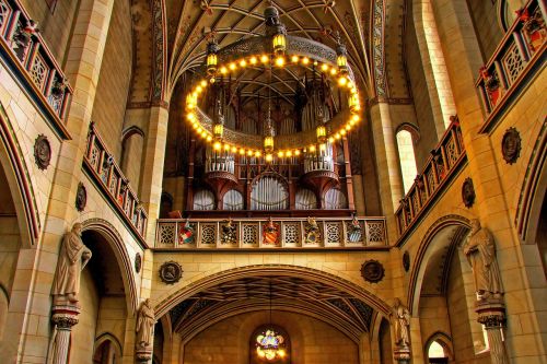 Organas, Bažnyčia, Instrument Lutherstadt Wittenberg, Pilies Bažnyčia