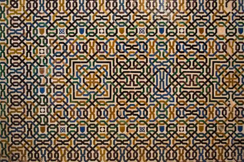 Ornamentas, Modelis, Arabų Naktys, Mozaika, Plytelės, Geometrija, Sunaikintas, Žaismingas, Alhambra