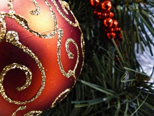 Kalėdos,  Ornamentas,  Medis,  Holly,  Apdaila,  Medžio Apdaila