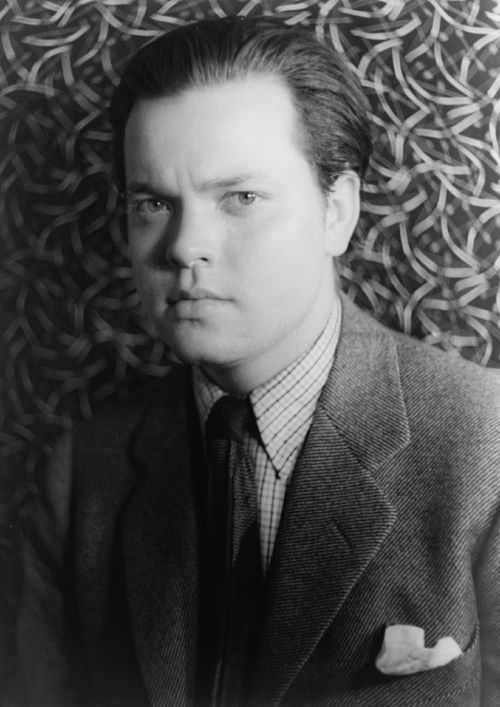 Orson Welles, Aktorius, Vyras, Asmuo, Pilietis Kane, Portretas, Direktorius, Rašytojas, Gamintojas, Teatras, Kino Filmai, Filmas, Kinas, Holivudas, Vienspalvis, Juoda Ir Balta, Vintage, Istorinis, Žiniasklaida, Studija