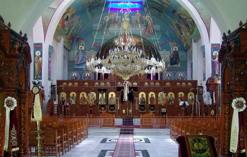 Ortodoksų Bažnyčia, Interjeras, Religija, Melstis, Sveikas