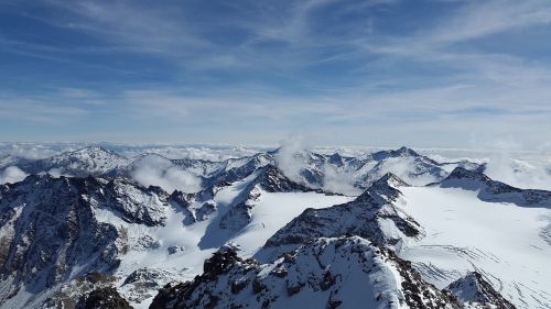 Ortlergruppe, Kalnai, Alpių, Alpių Panorama, Panorama, Aukščiausiojo Lygio Susitikimas, South Tyrol, Gebrige, Snieguotas, Žiemą, Gamta, Kraštovaizdis, Svajonių Diena, Švarus Oras, Alpinizmas, Aukšti Kalnai, Vaizdas, Sniegas, Žiema