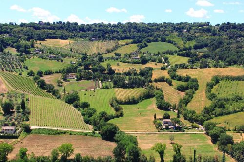 Orvieto, Umbria, Italy, Kraštovaizdis, Dykuma, Peizažas, Natūralus, Laukiniai, Lauke, Aplinka, Vaizdingas, Žemė, Gamta, Ramus