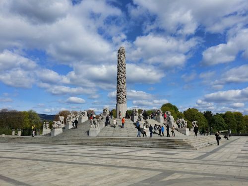 Oslo, Norvegija, Skulptūrų Parkas, Menas