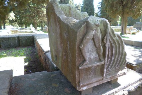 Ostia Antica, Italy, Archeologinis Saitas, Griuvėsiai, Akmuo