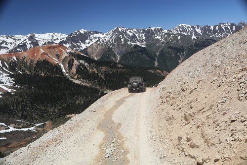 Ouray,  Kolorado,  Kalnai