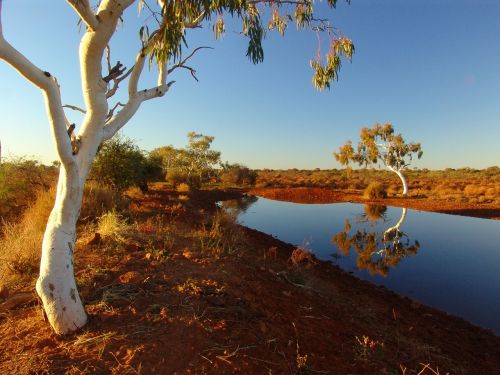 Outback, Australia, Kraštovaizdis, Gamta, Vandens Skylė