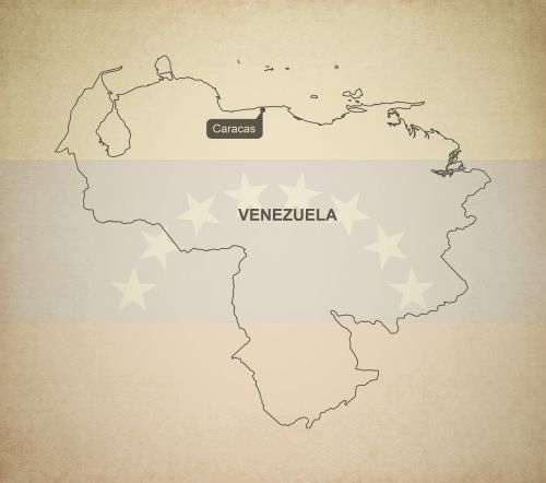 Kontūrai, Žemėlapis, Venezuela, Geografija, Šalis, Žemėlapiai, Pietų Amerika, Tikslus, Vėliava