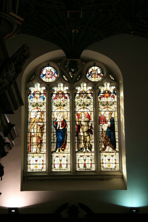 Oxford,  Anglija,  Bažnyčia,  Dažytas & Nbsp,  Stiklas,  Oxford England Bažnyčia Vitražas