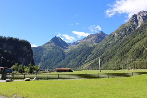 Öztal, Tyrol, Kalnas, Kraštovaizdis, Kalnai