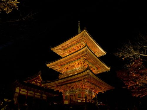Pagoda, Japonija, Kyoto, Architektūra, Budizmo Šventykla