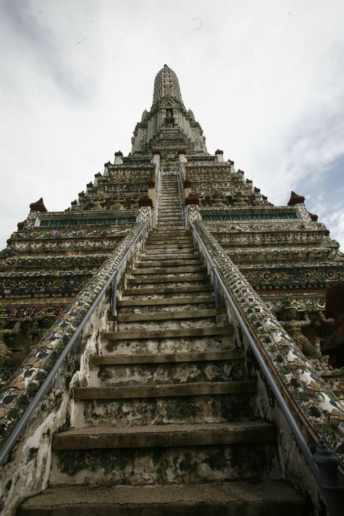 Pagoda, Bangkokas, Tajų, Tailandas, Religija, Budistinis, Šventykla
