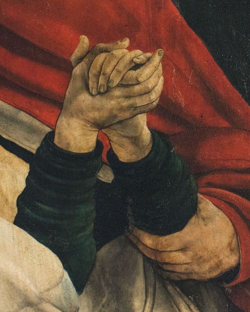 Dažymas, Rankos Kolmaras, Isenheim Altarpiece, Šedevras, Grünewald