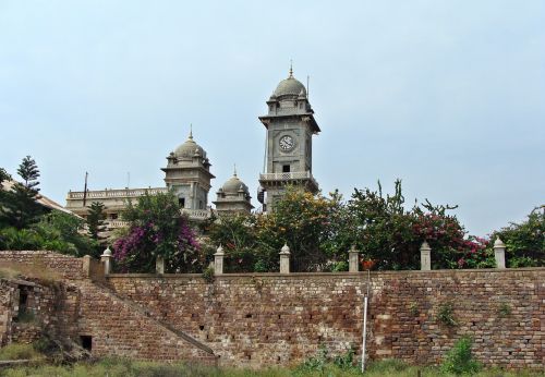 Rūmai, Pastatas, Architektūra, Akmuo, Honoraras, Patvaldhan Rūmai, Bokštas, Laikrodzio Bokstas, Jamkhandi, Karnataka, Indija