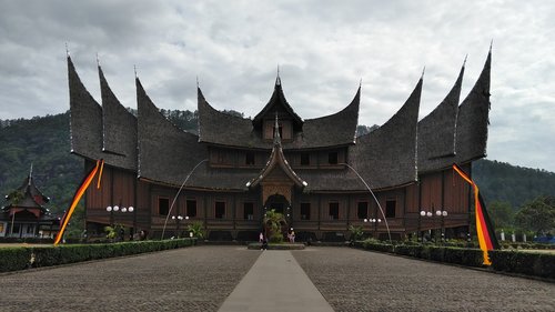 Rūmai,  Longhouse,  Užsakymą Namų,  Minang Alkūnės,  Indoneziečių,  Etninės,  Pagaruyung
