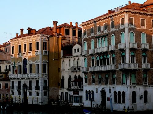 Rūmai, Namai, Kanalas, Twilight, Venecija, Italy