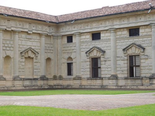 Palazzo Del Te, Mantova, Lombardija, Italy, Paminklas, Architektūra
