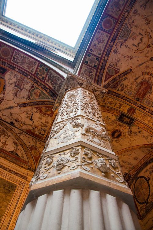 Palazzo Della Signoria, Florencija, Italy, Darbai, Menas, Paminklas, Istorija