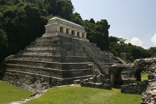 Palenque, Meksika, Piramidė
