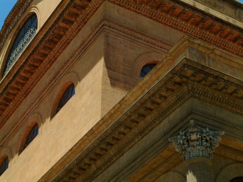 Palermo, Sicilija, Italy, Architektūra, Neoklasikinis, Išsamiai