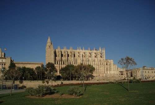 Palma, Palma De Maljorka, Katedra, Bažnyčia, Maljorka, Ispanija, Architektūra