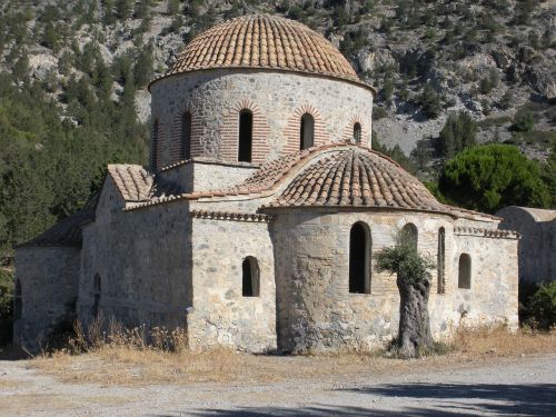Panagia Apsinthiotissa, Kipras, Bažnyčia, Vienuolynas, Byzantine, Pastatas, Religinis, Senovės, Istorinis