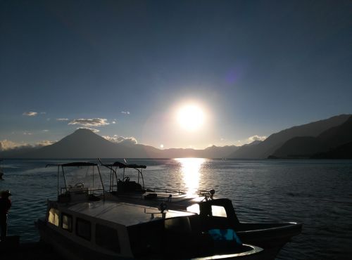 Panajachel, Solola, Gvatemala, Atitlan Ežeras