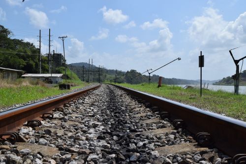 Panama, Traukinio Bėgiai, Krovininis Traukinys, Traukinys, Traukinio Bėgiai