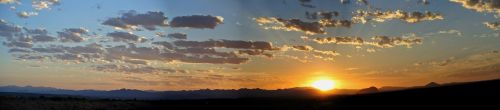Panorama,  Kraštovaizdis,  Kalnai,  Arizona,  Gamta,  Saulėtekis,  Panorama 6-24-12 A